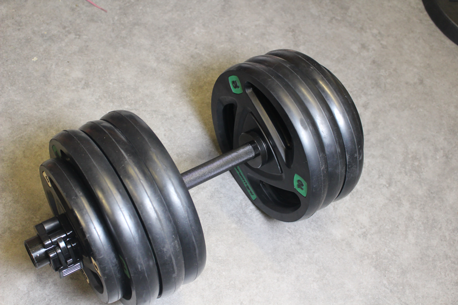 Strength Shop Olympic loadable dumbell handle