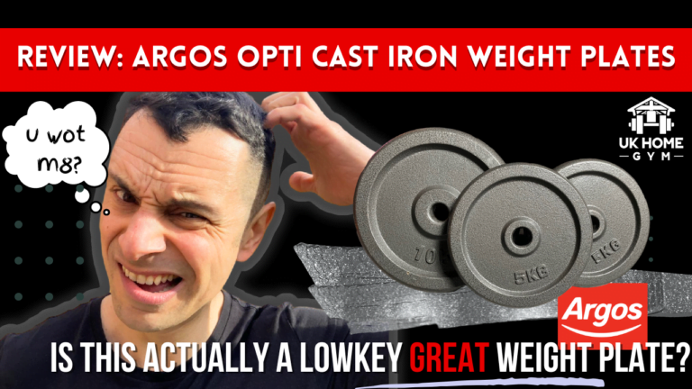 Argos Opti Cast Iron Weight Plates