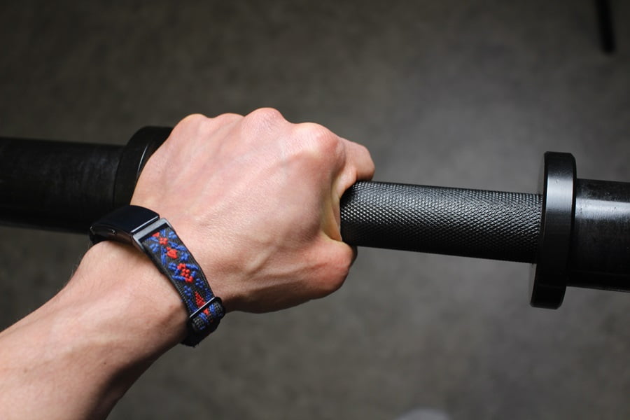 Strength Shop Olympic loadable dumbell handle