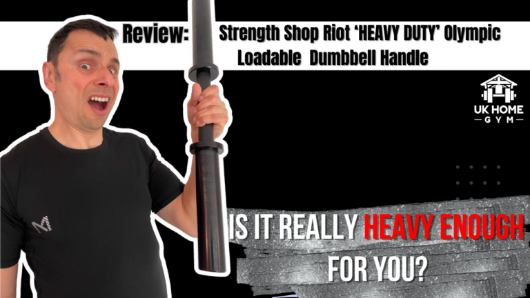 Strength Shop Olympic loadable dumbell review
